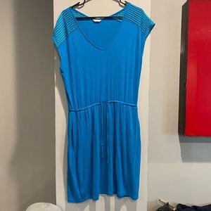 Calvin Klein teal dress